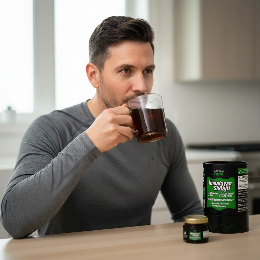 Shilajit in der täglichen Anwendung